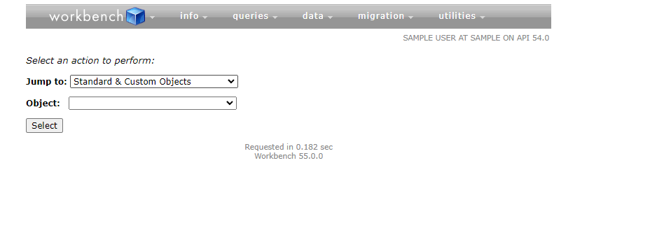 How To Use Workbench Salesforce Example